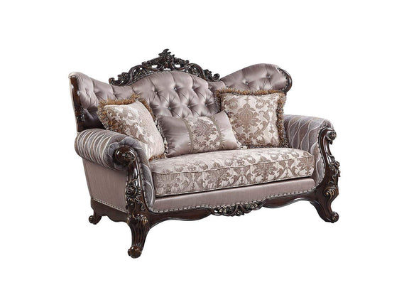LV00810 Benbek Loveseat with 3 Pillows