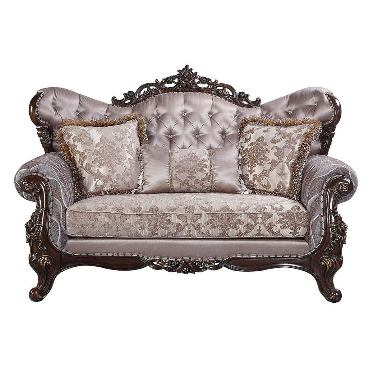 LV00810 Benbek Loveseat with 3 Pillows