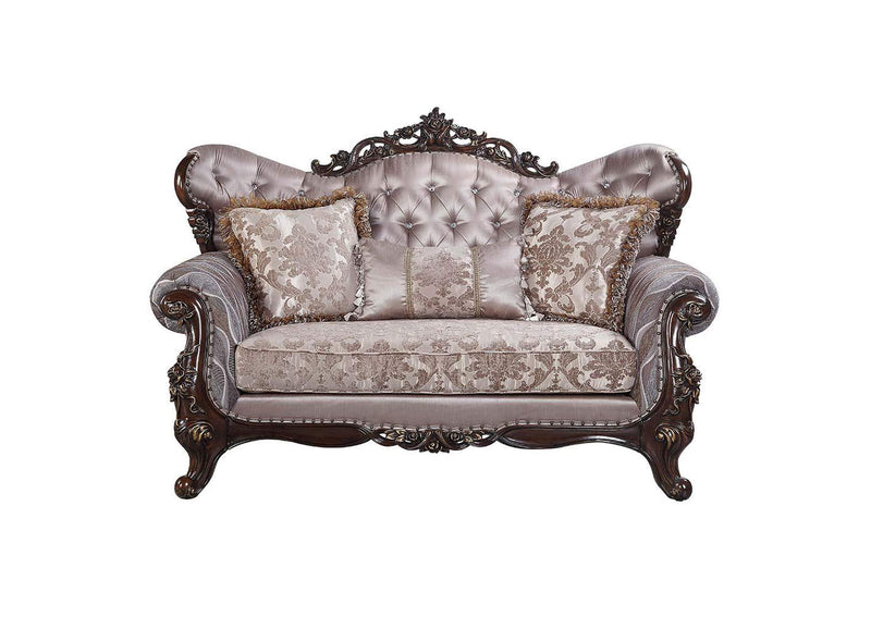 LV00810 Benbek Loveseat with 3 Pillows