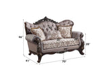 LV00810 Benbek Loveseat with 3 Pillows
