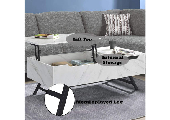 LV00830 Throm Coffee Table with Lift Top