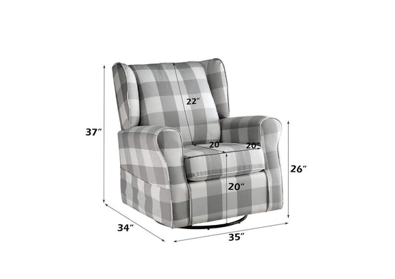 LV00922 Patli Swivel Chair with Glider