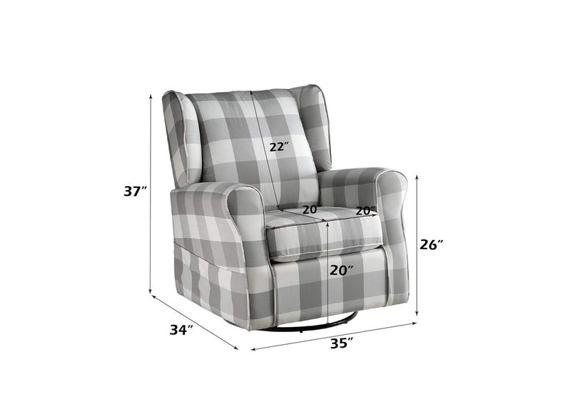 LV00922 Patli Swivel Chair with Glider