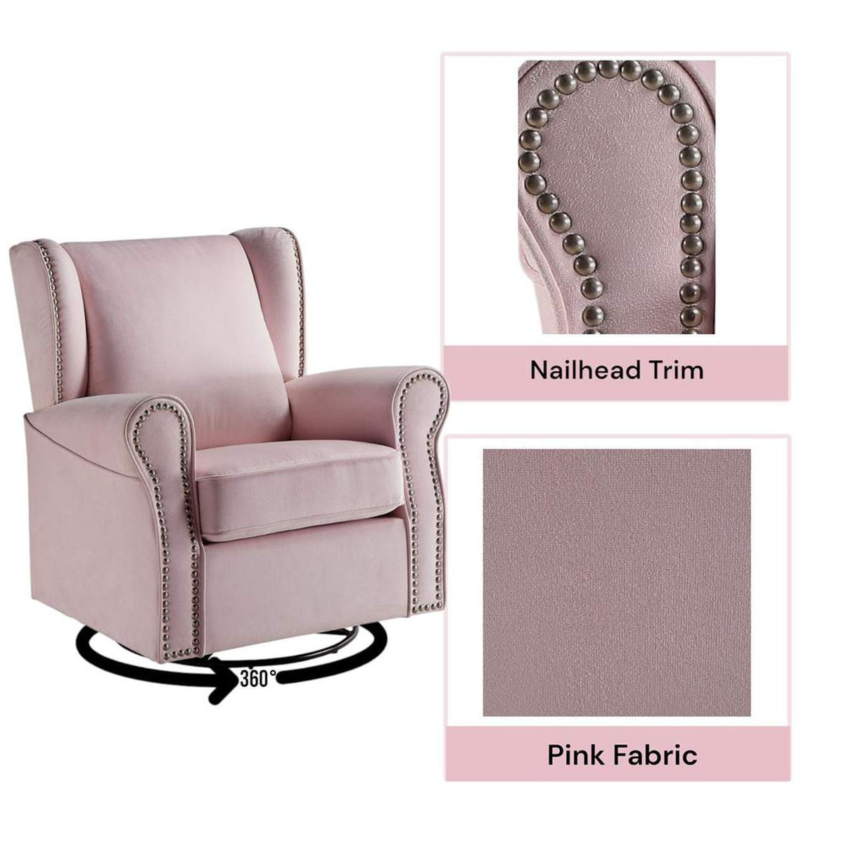 LV00923 Tamaki Swivel Chair with Glider