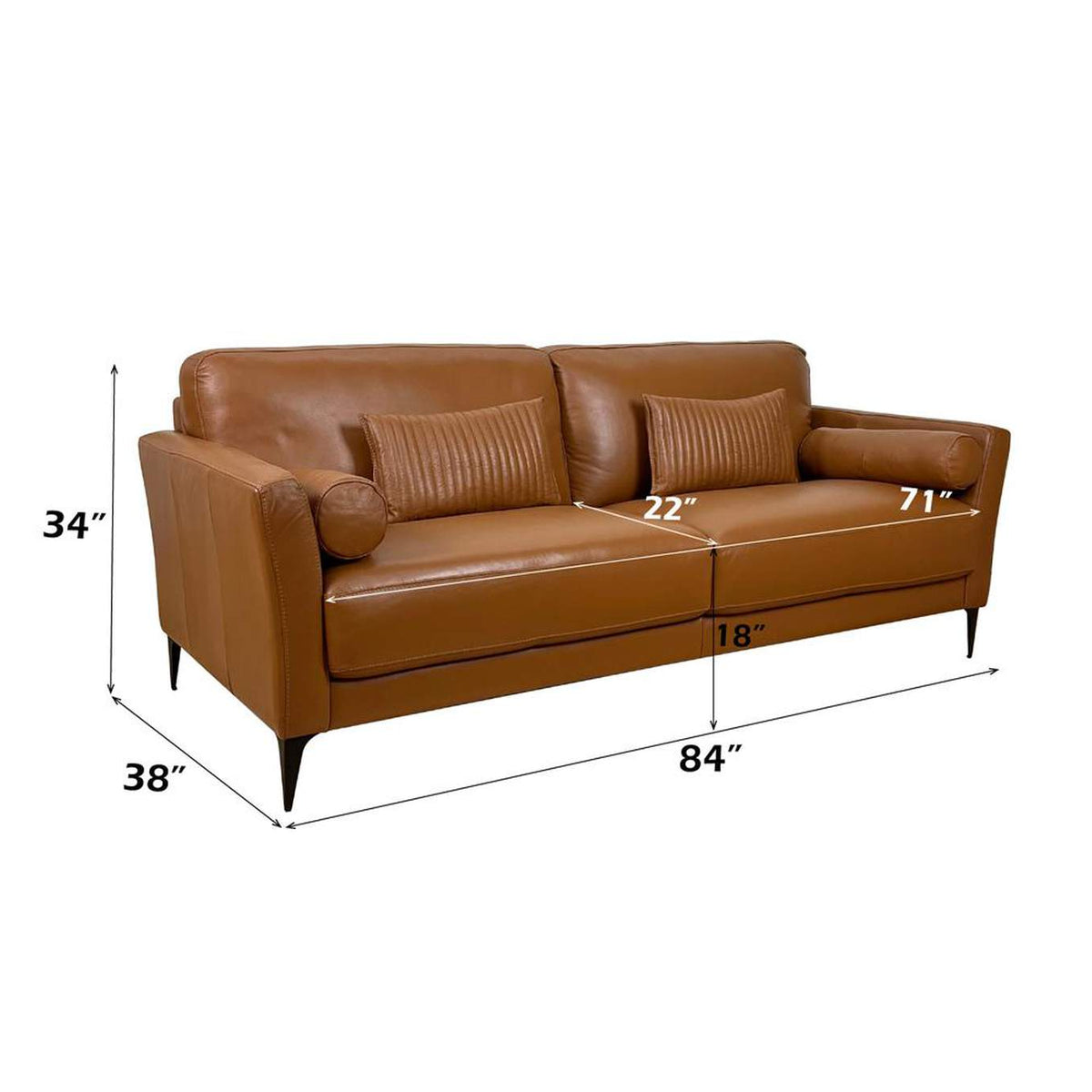 LV00943 Tussio Sofa with 5 Pillows
