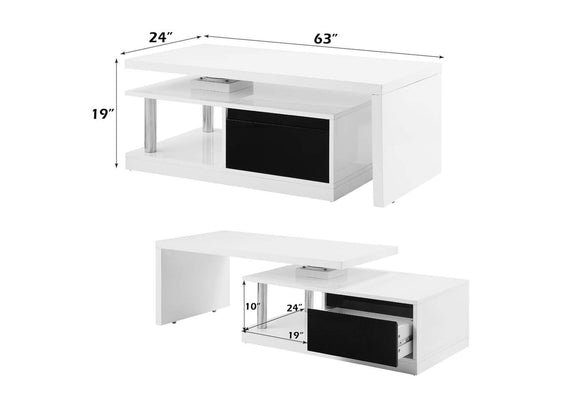 LV00997 Buck Ii Coffee Table with Swivel Top