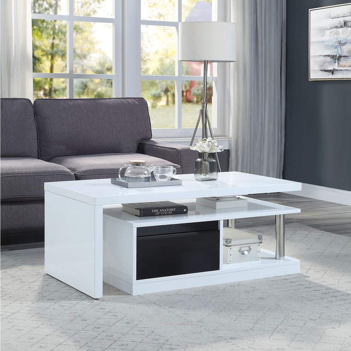 LV00997 Buck Ii Coffee Table with Swivel Top