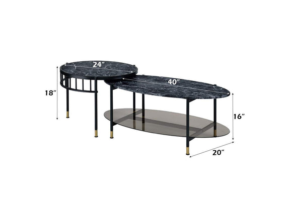 LV01088 Silas Nesting Coffee Table Set