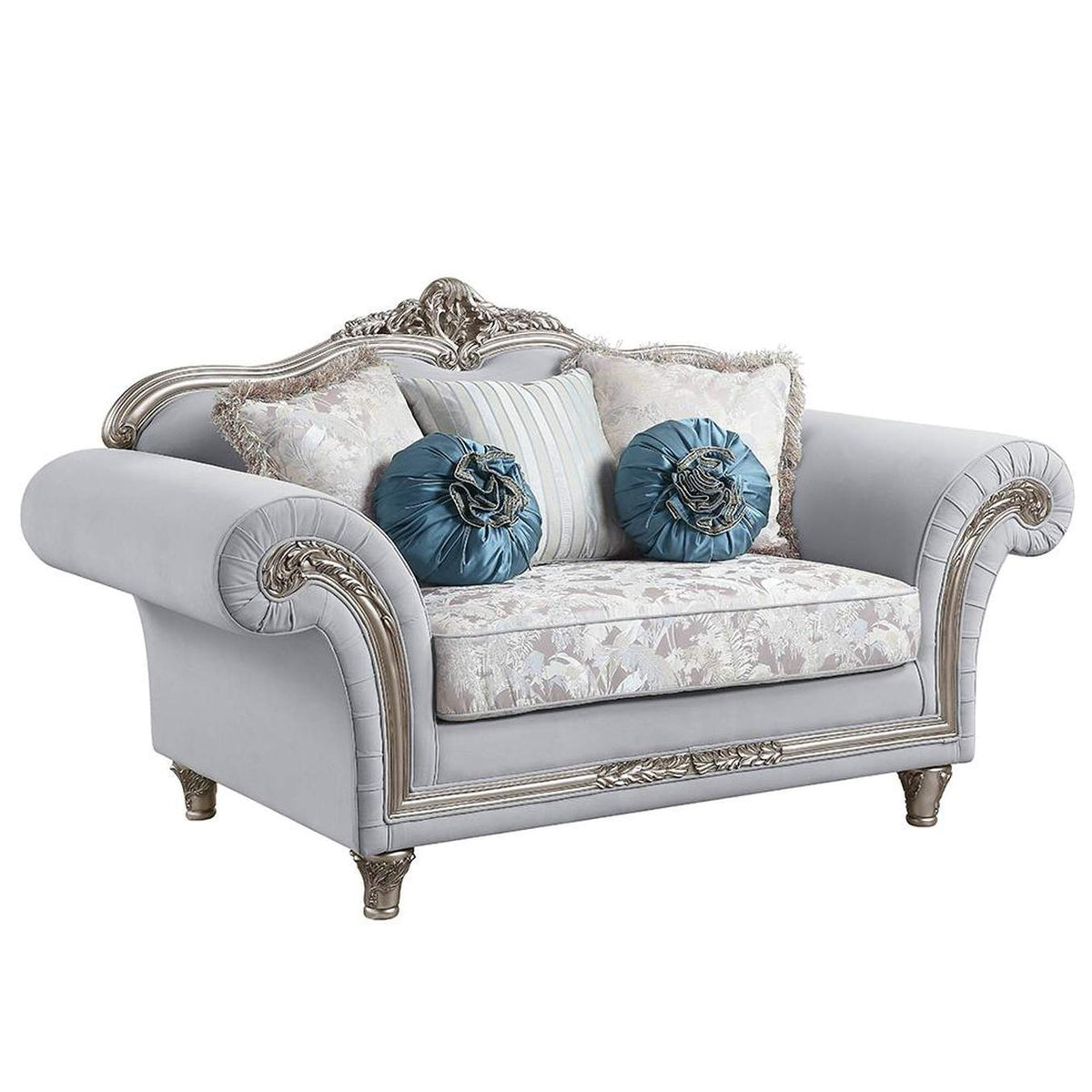 LV01113 Pelumi Loveseat with 5 Pillows