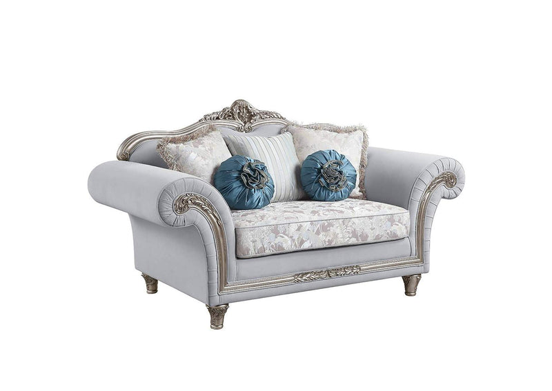 LV01113 Pelumi Loveseat with 5 Pillows