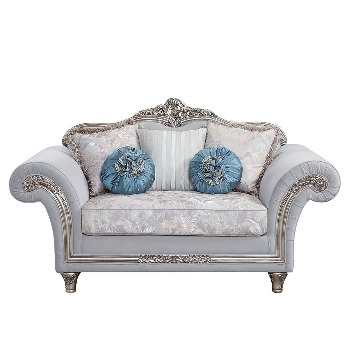 LV01113 Pelumi Loveseat with 5 Pillows
