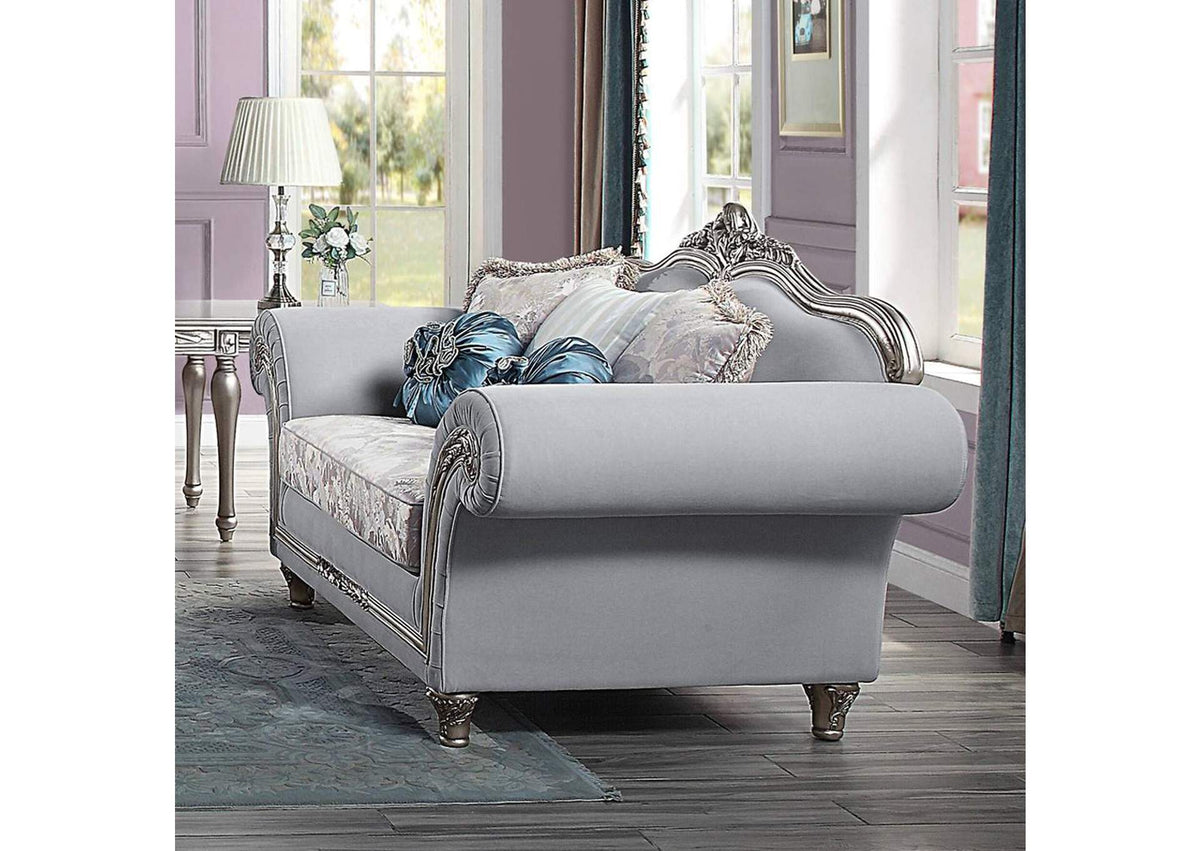 LV01113 Pelumi Loveseat with 5 Pillows