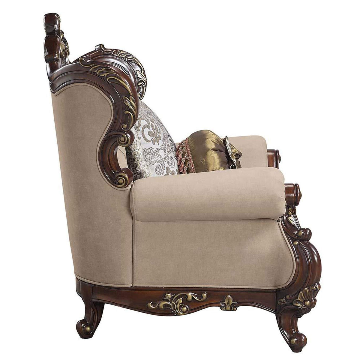 LV01123 Ragnar Loveseat with 5 Pillows
