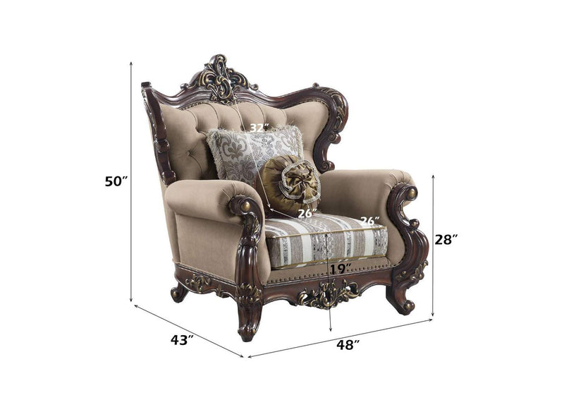 LV01124 Ragnar Chair with 2 Pillows