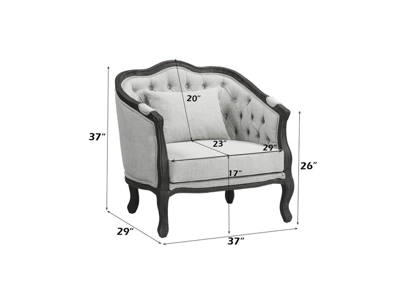 LV01129 Samael Chair with Pillow