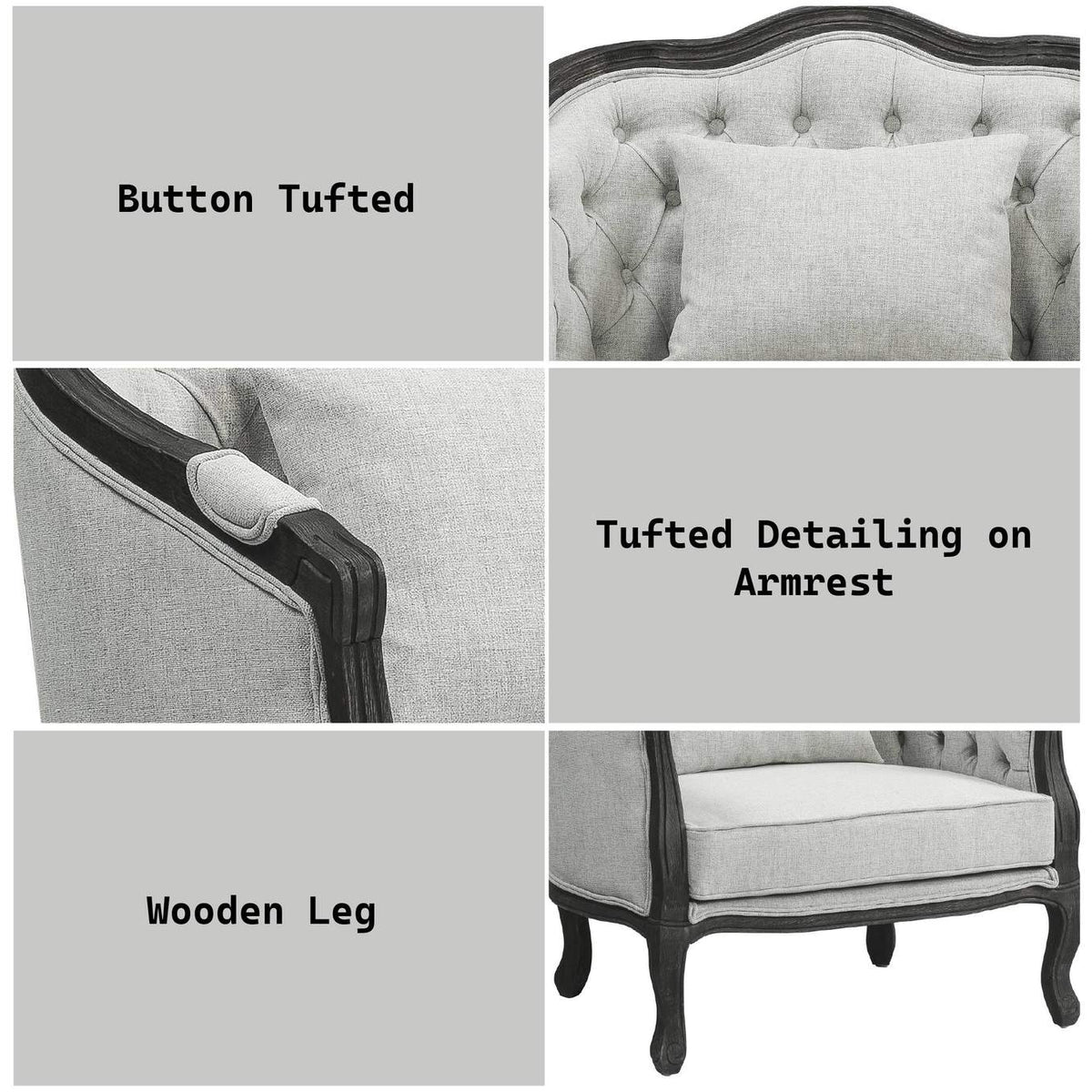 LV01129 Samael Chair with Pillow