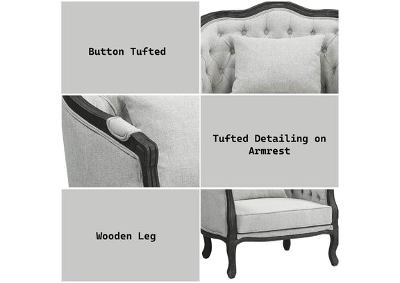 LV01129 Samael Chair with Pillow