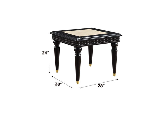 LV01159 Tayden End Table with Marble Top
