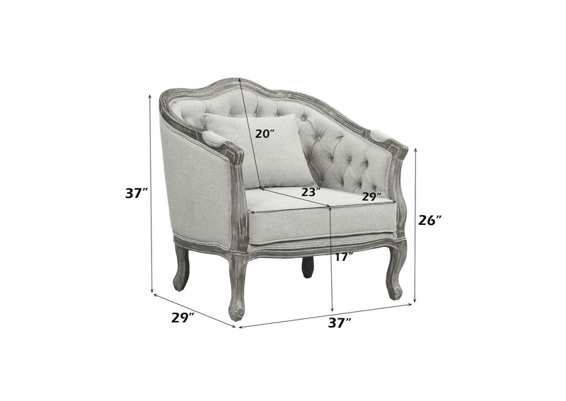 LV01163 Samael Chair with Pillow