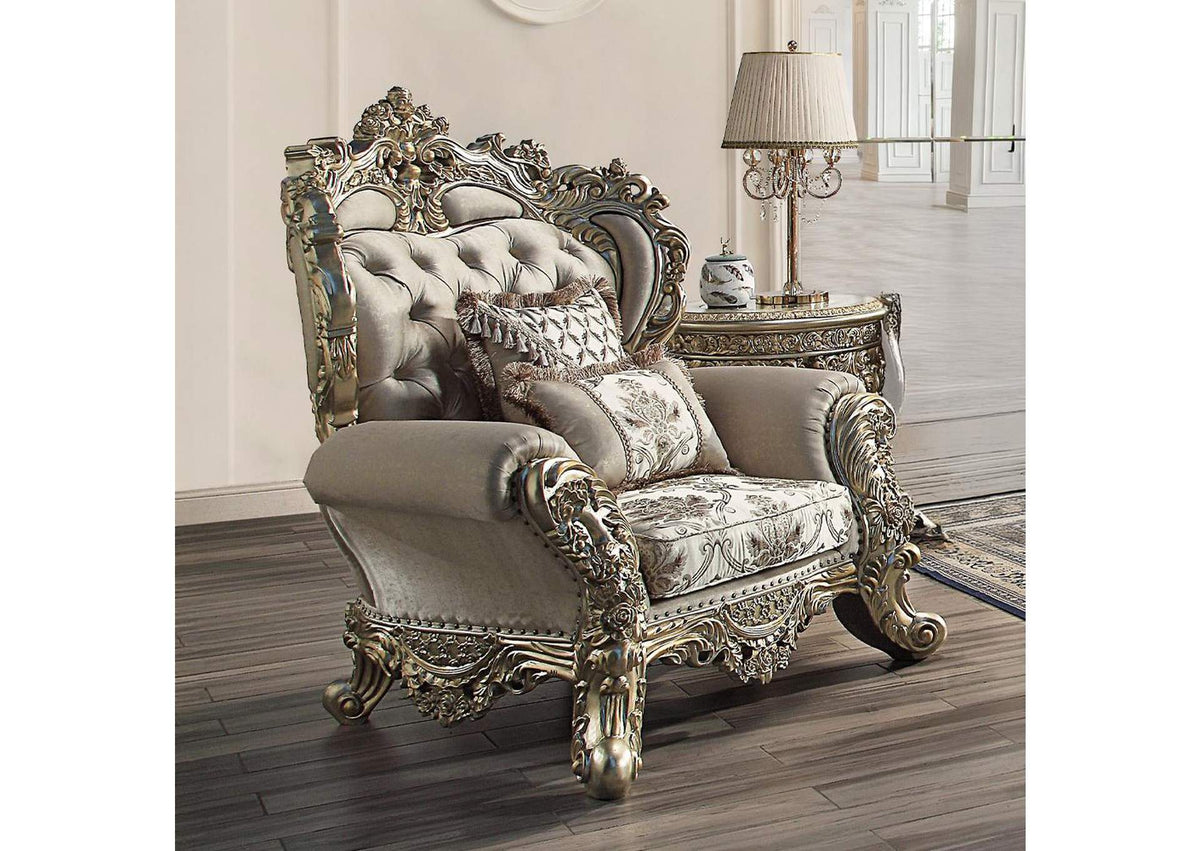 LV01195 Danae Chair with 2 Pillows