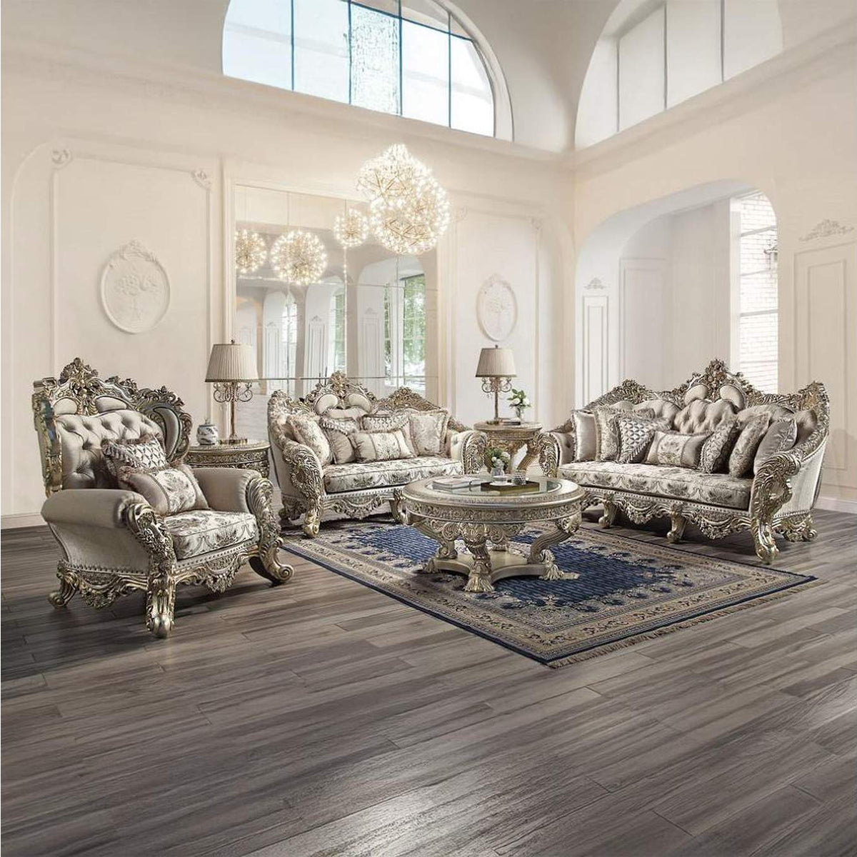 LV01195 Danae Chair with 2 Pillows