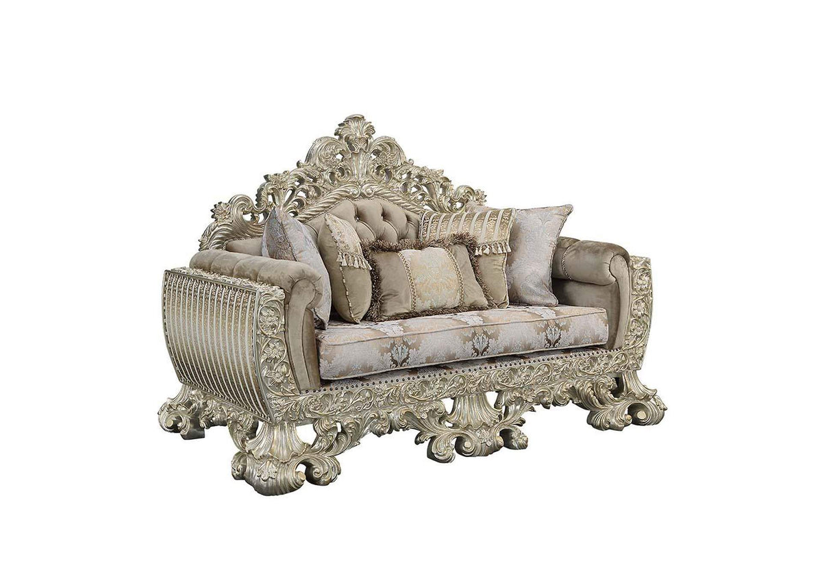 LV01206 Sorina Loveseat with 5 Pillows