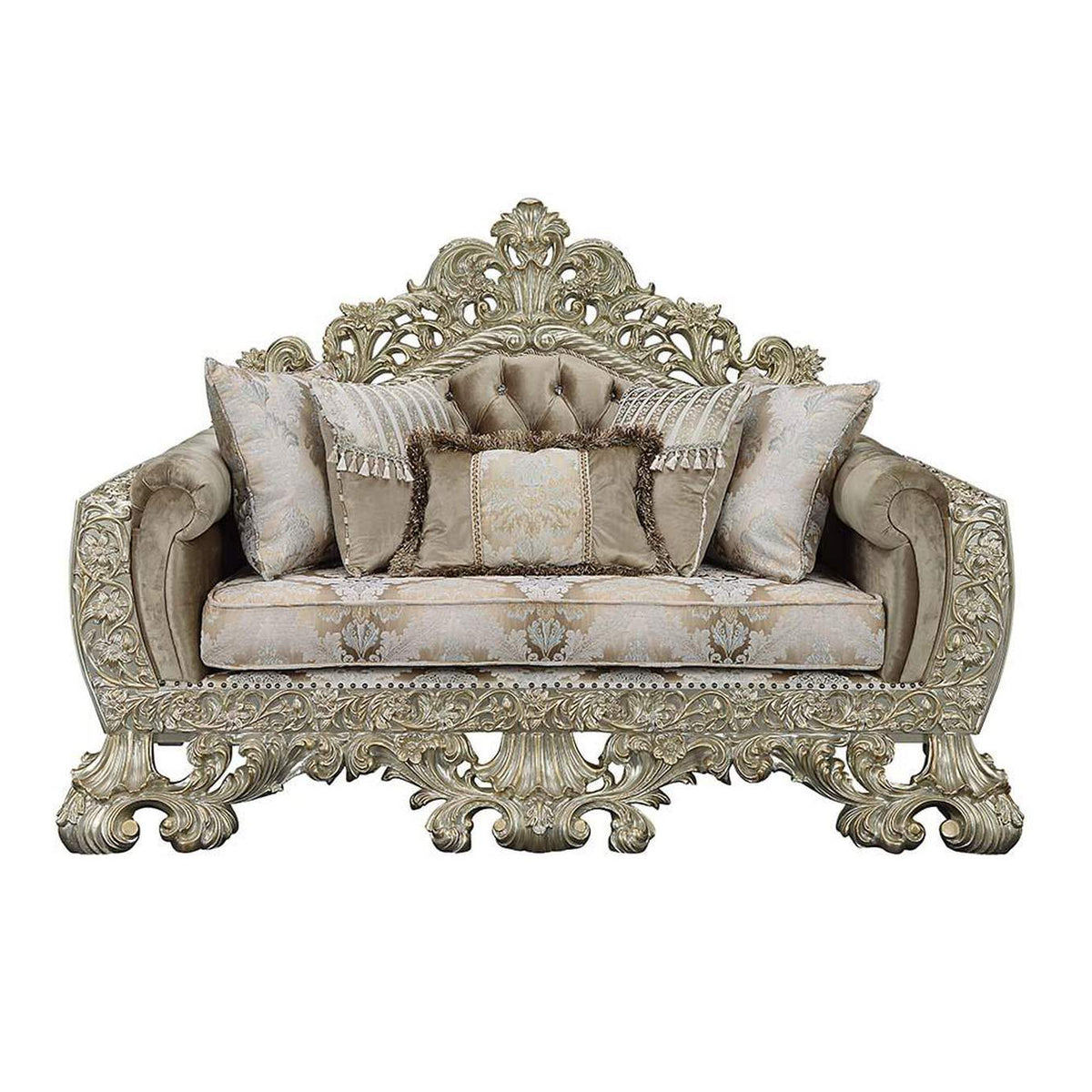 LV01206 Sorina Loveseat with 5 Pillows