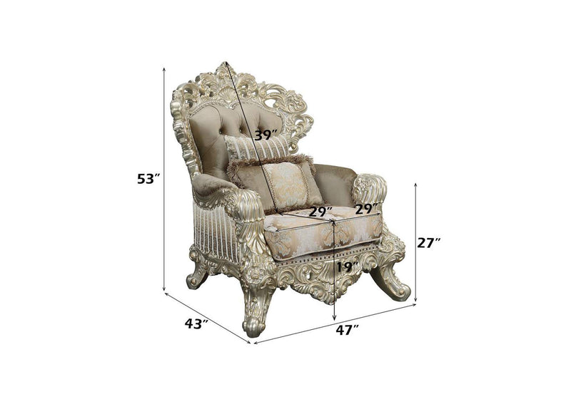 LV01207 Sorina Chair with 2 Pillows
