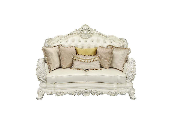 LV01225 Adara Loveseat with 5 Pillows