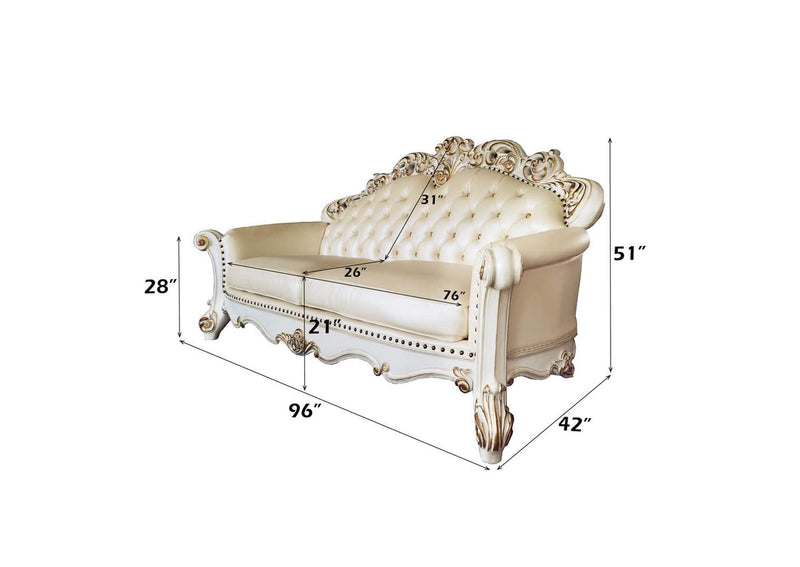 LV01324 Vendome Sofa with 5 Pillows