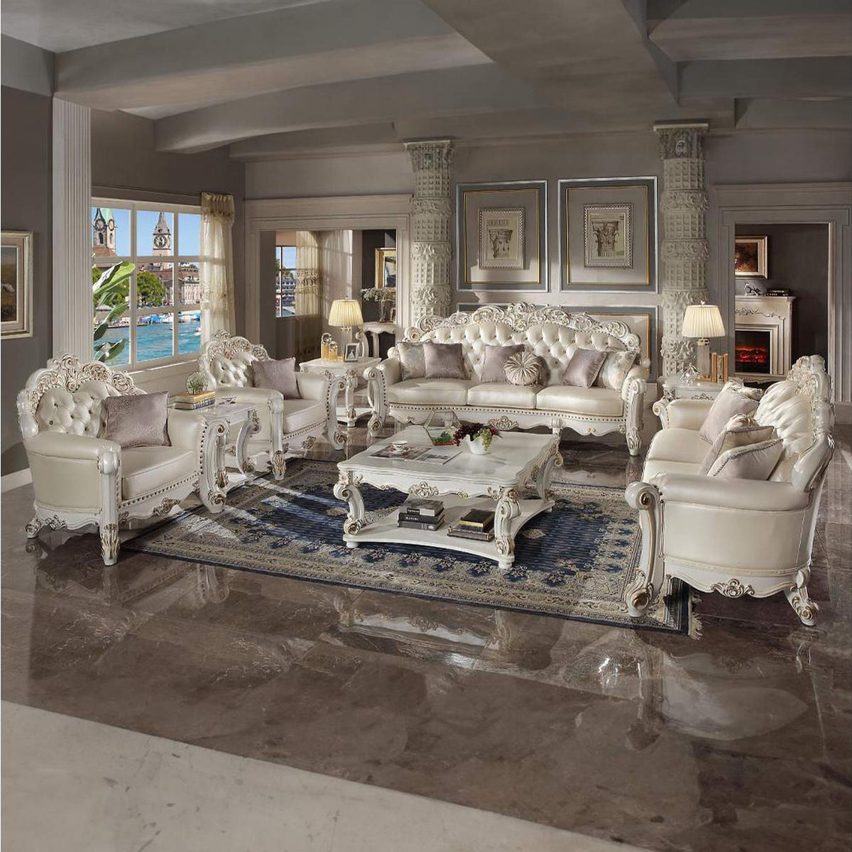 LV01326 Vendome Chair with Pillow