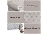 LV01330 Vendome Ii Loveseat with 4 Pillows