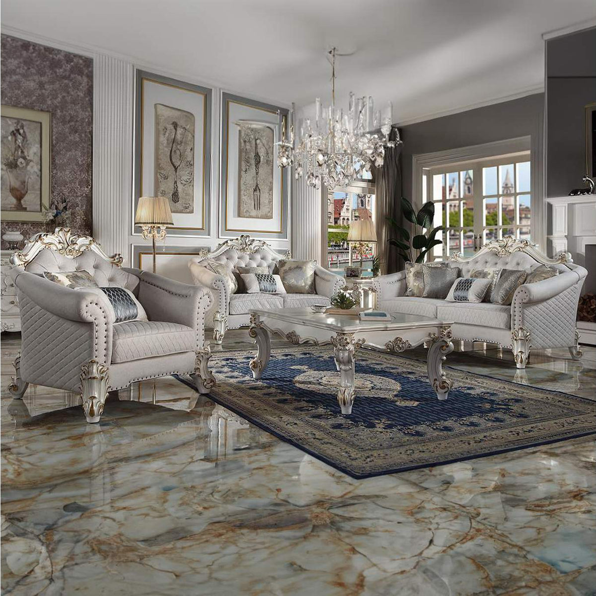 LV01333 Vendome Ii End Table