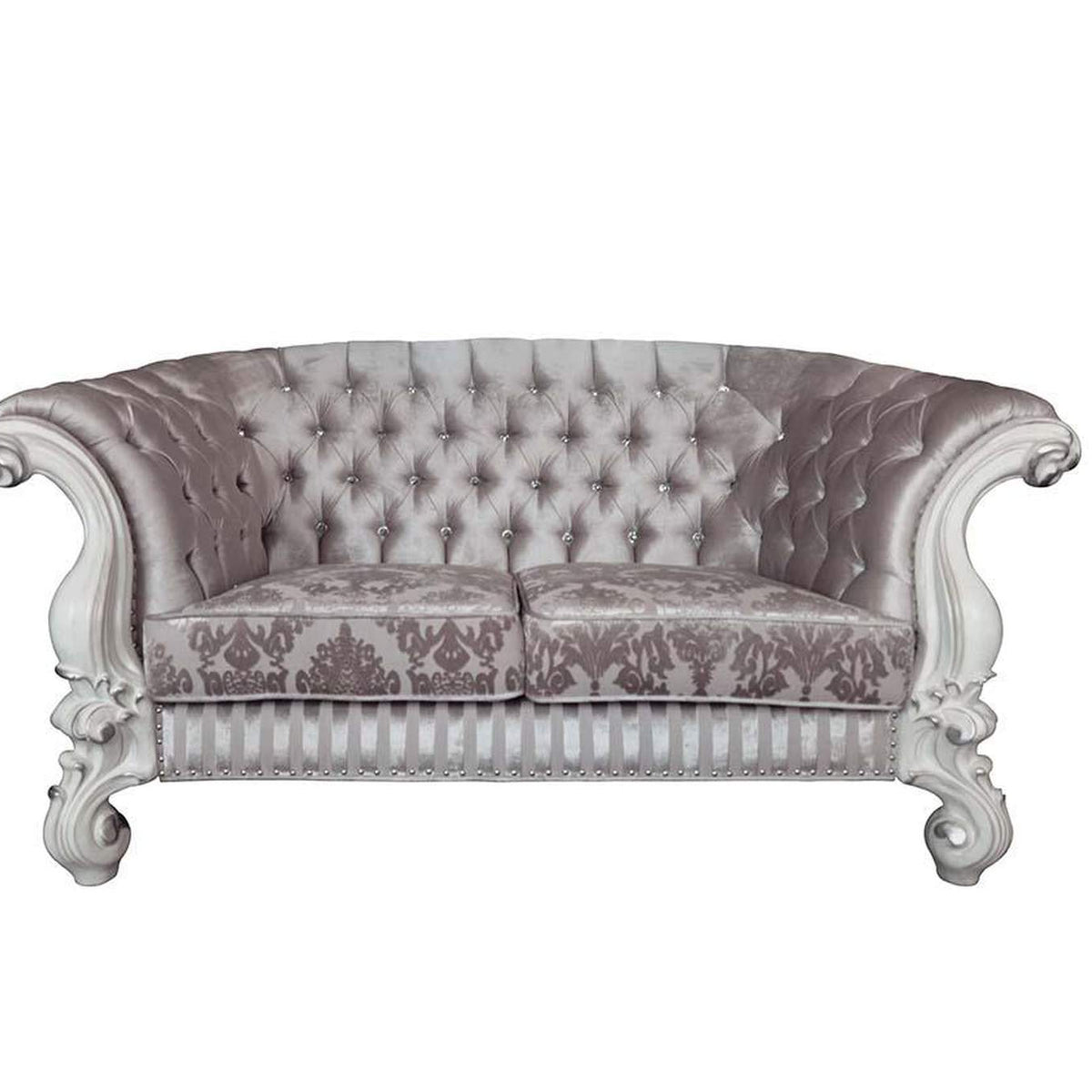 LV01395 Versailles Loveseat with 5 Pillows