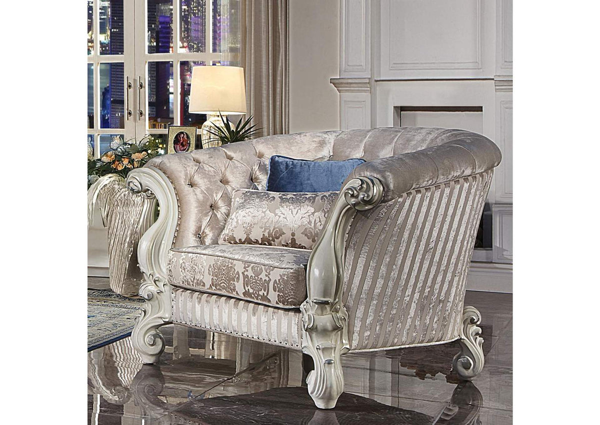 LV01396 Versailles Chair with 2 Pillows