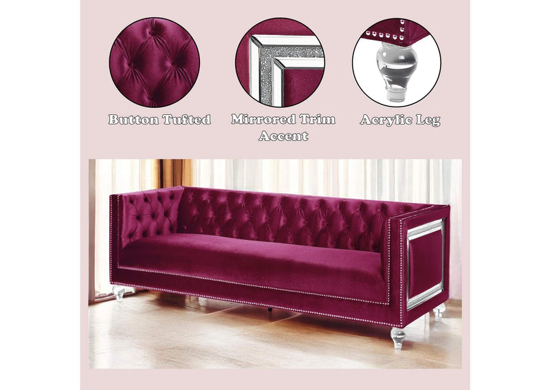 LV01400 Heibero Sofa with 2 Pillows - Same 56895