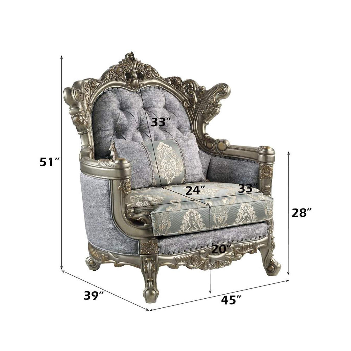 LV01782 Miliani Chair with Pillow