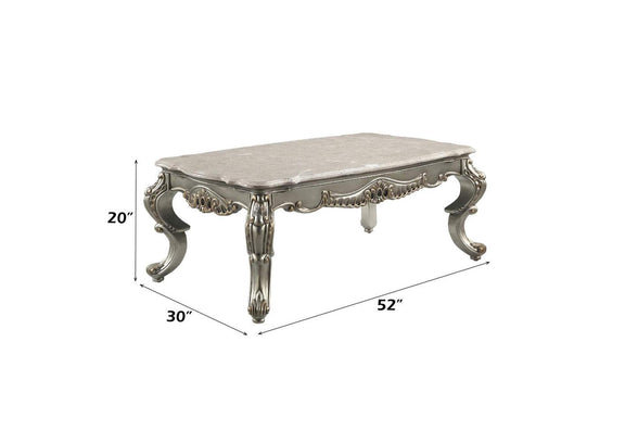 LV01783 Miliani Coffee Table with Marble Top