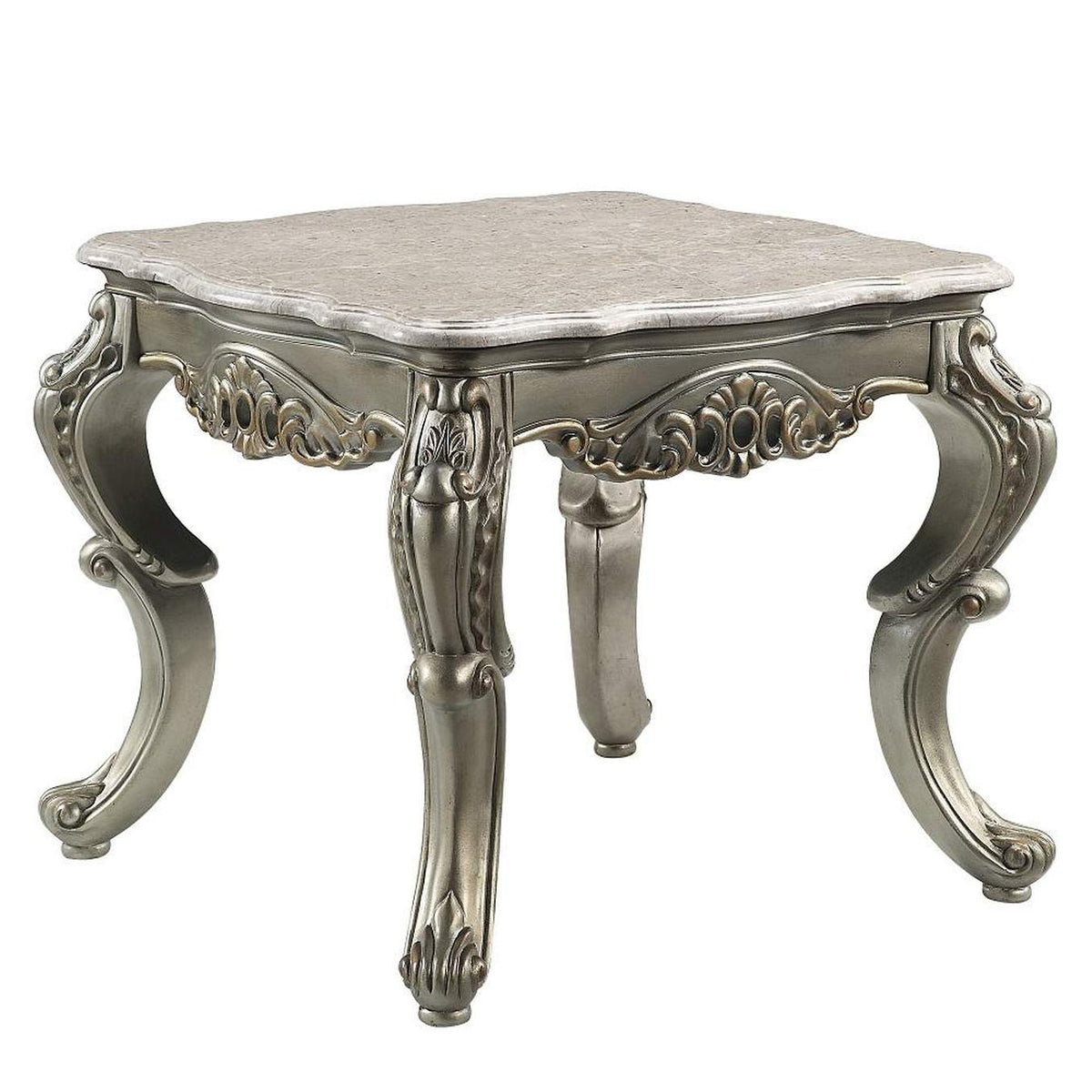 LV01784 Miliani End Table with Marble Top