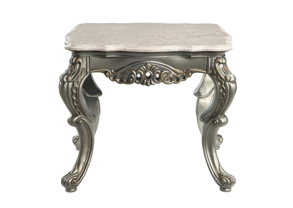 LV01784 Miliani End Table with Marble Top
