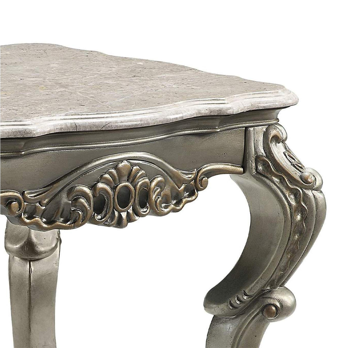 LV01784 Miliani End Table with Marble Top