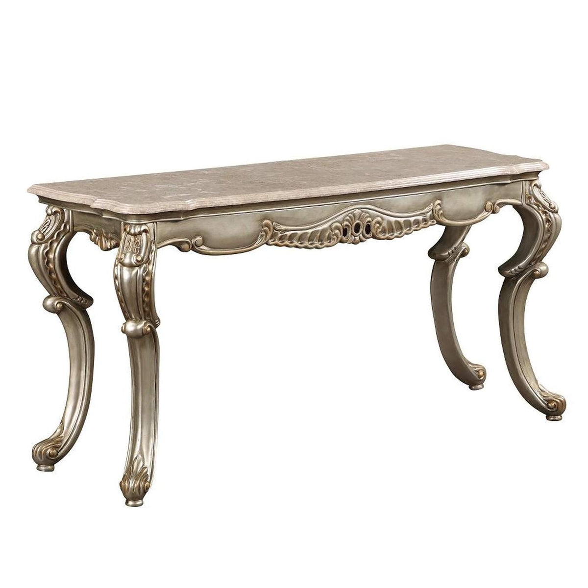 LV01785 Miliani Sofa Table with Marble Top