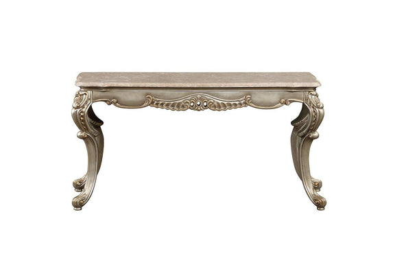 LV01785 Miliani Sofa Table with Marble Top