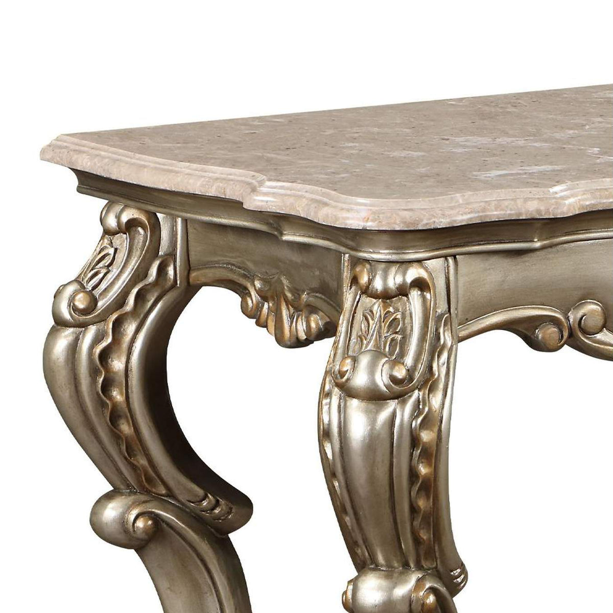 LV01785 Miliani Sofa Table with Marble Top