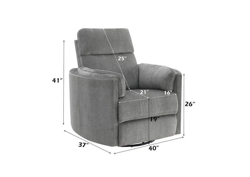 LV01879 Sagen Recliner with Swivel and Glider