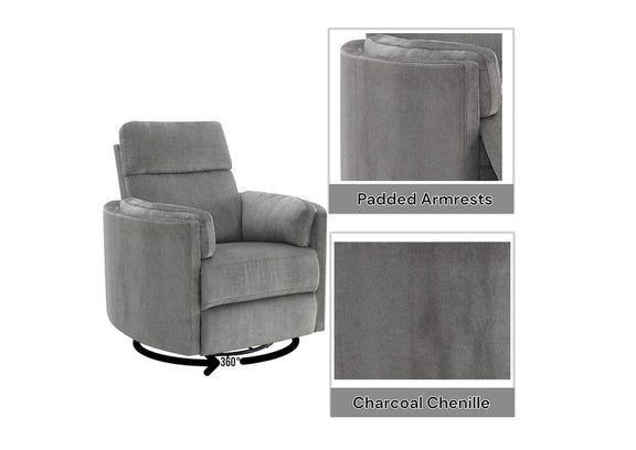 LV01879 Sagen Recliner with Swivel and Glider