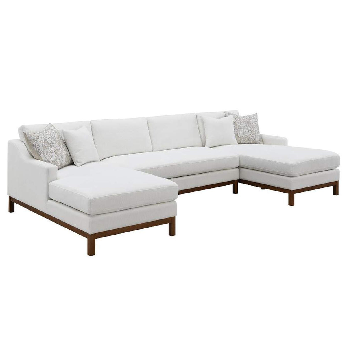 LV01881 Valiant Sectional Sofa with 4 Pillows