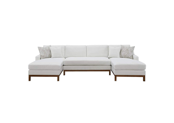 LV01881 Valiant Sectional Sofa with 4 Pillows