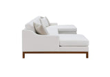 LV01881 Valiant Sectional Sofa with 4 Pillows