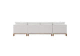 LV01881 Valiant Sectional Sofa with 4 Pillows